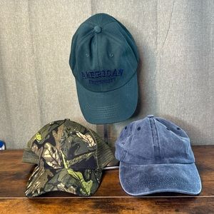 Shein Pack of 3 Men's Baseball & Trucker Hat One Size
